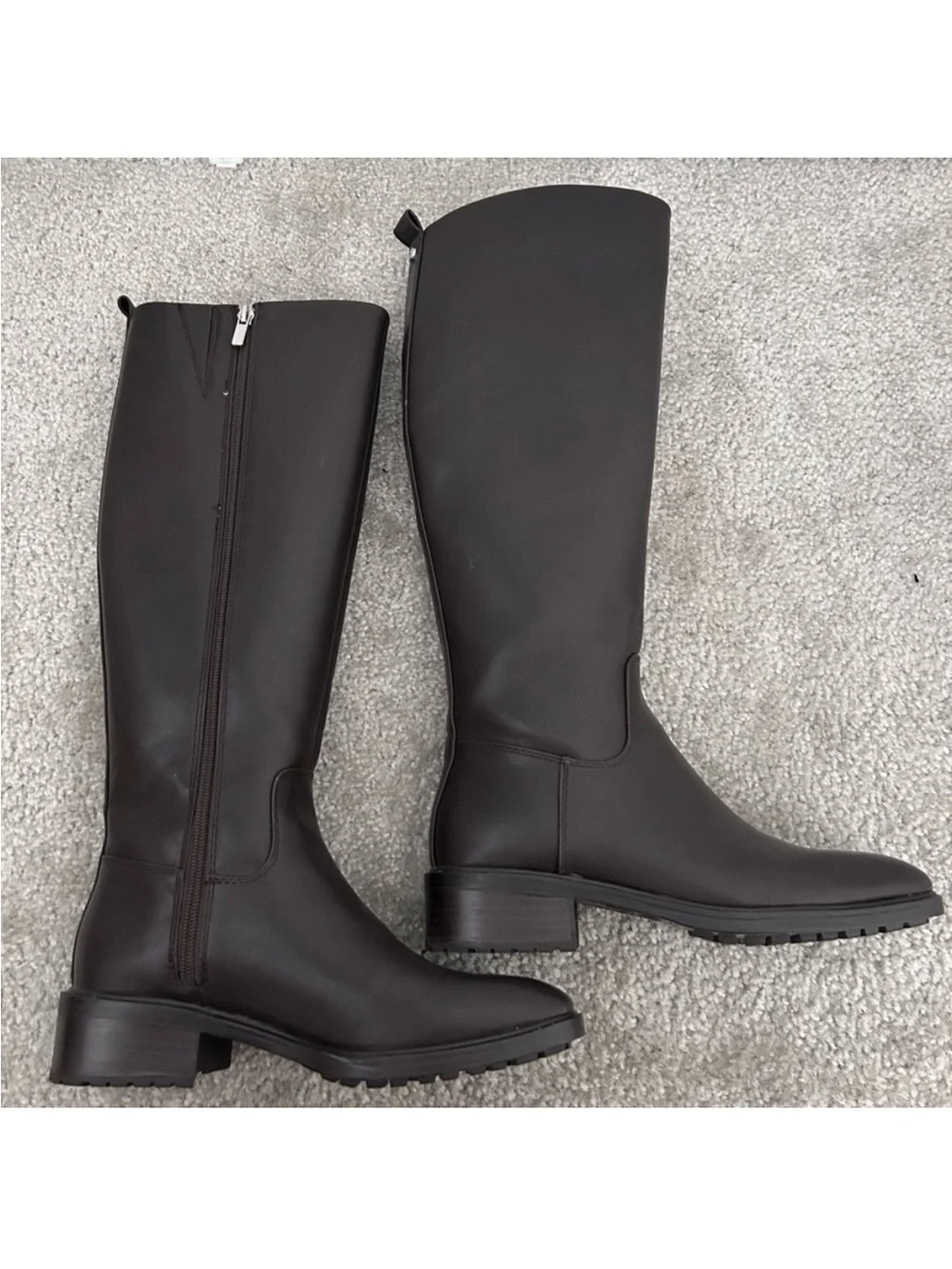Nine West Dark Brown Riding Boots